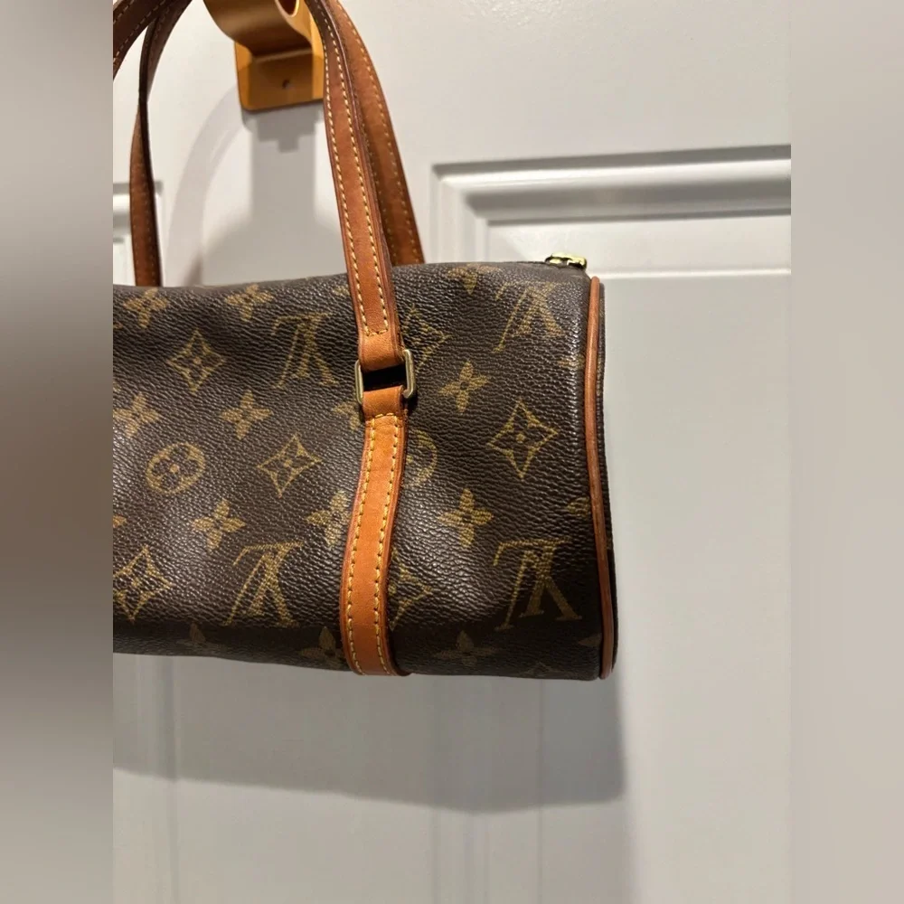 Louis Vuitton Barrel Monogram Brown Papillon Bag 30